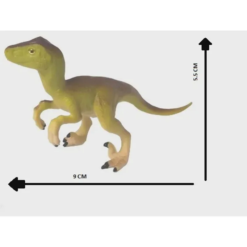 Boneco - Kit Mundo Perdido dos Dinossauros 6 dinos - ma terraco