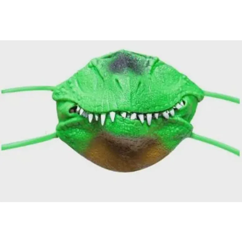Mascara - Dino Flexivel na Cor Verde multikids