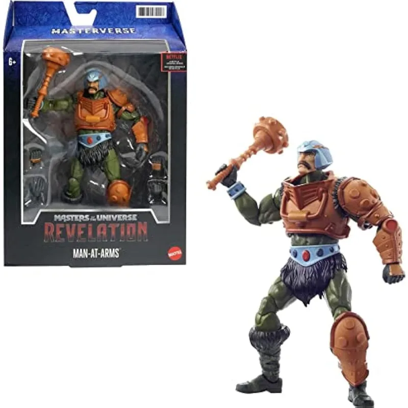 Boneco Masters of the Universe - Revelation - Man-At-Arms MATTEL - Mattel