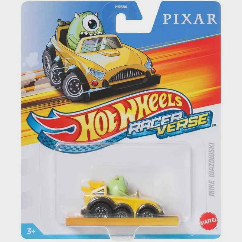 Carrinho - Mike Wazowki Monstros sa - Hot Wheels Racer Verse mattel