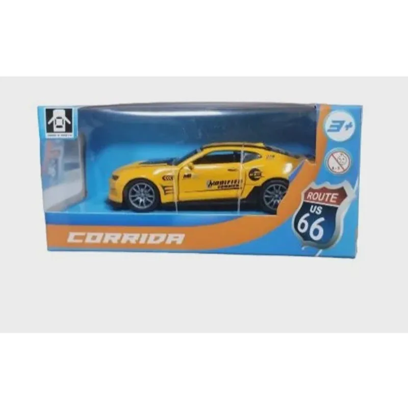 Carrinho - Veiculo de Corrida Amarelo terraco
