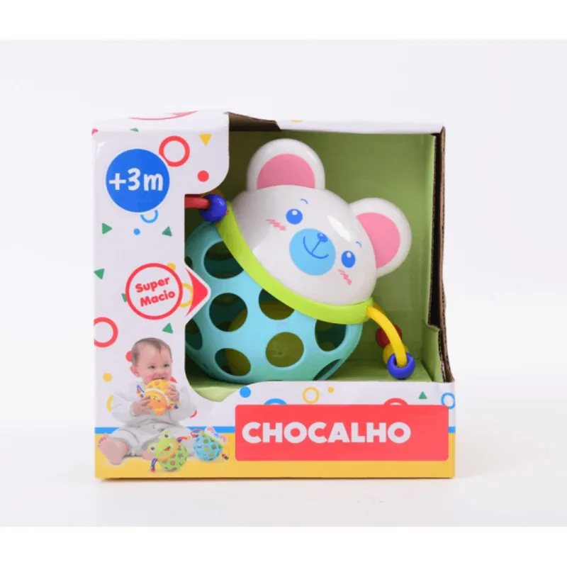 Chocalho Formato de bichinho - Azul HONGYAO