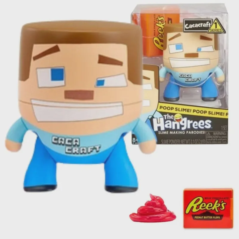 Boneco - Poop Slime The Hangrees - Cacacraft terraco