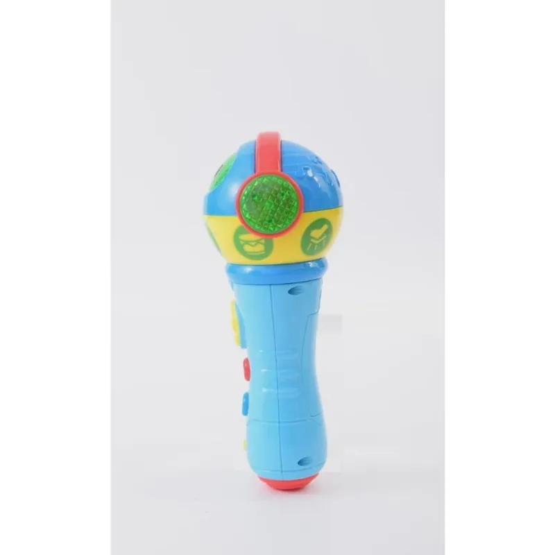 Microfone Infantil - Com luzes e som - Azul terraco