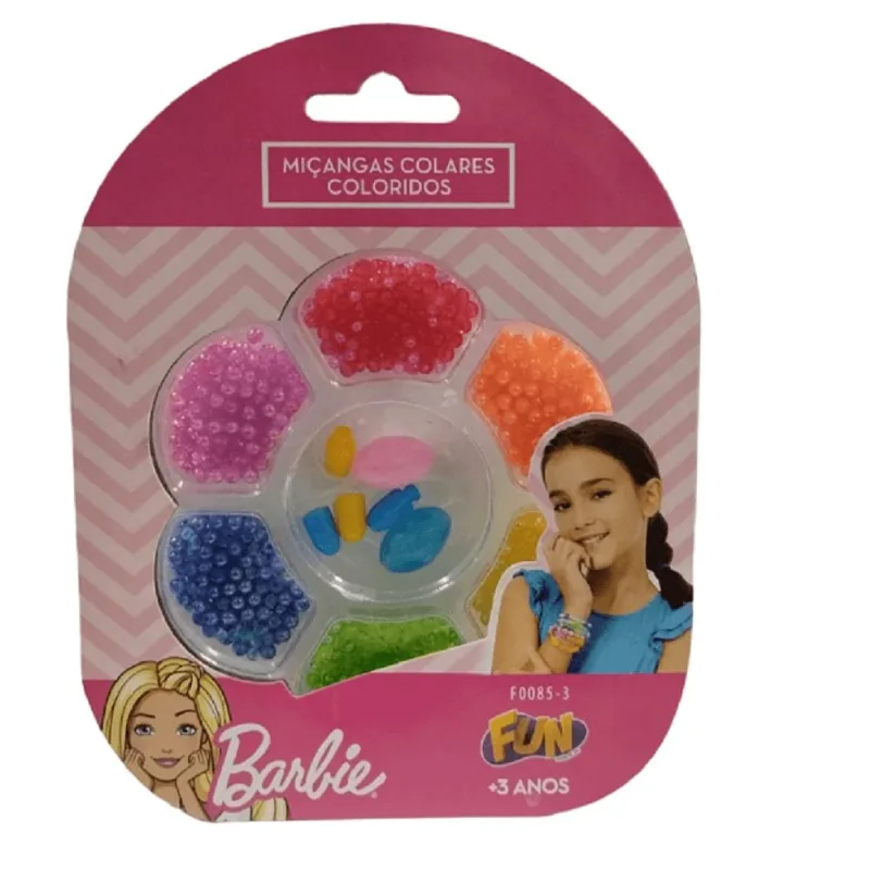 Micangas - Conjunto de Micangas Barbie - Pecas Pequenas START