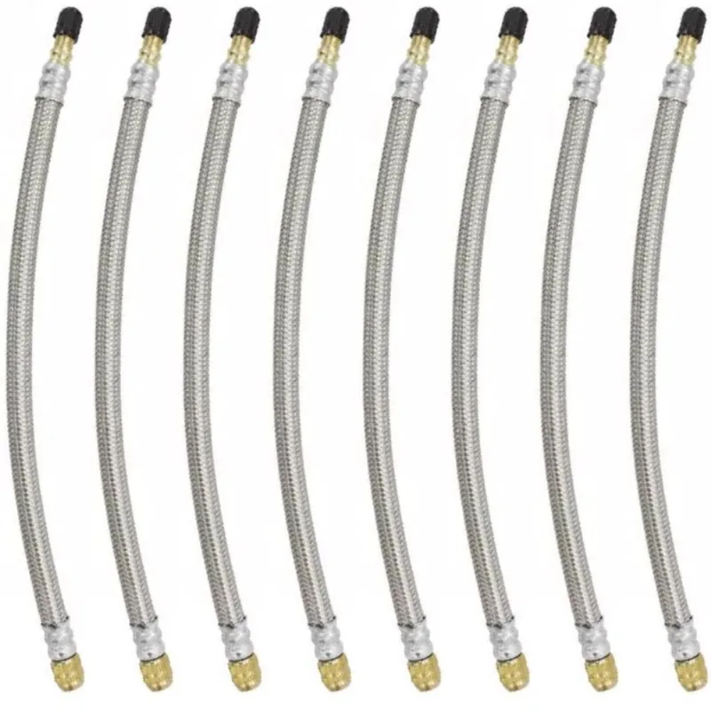 8 Prolongador Extensão Flexível Malha De Aço 270mm