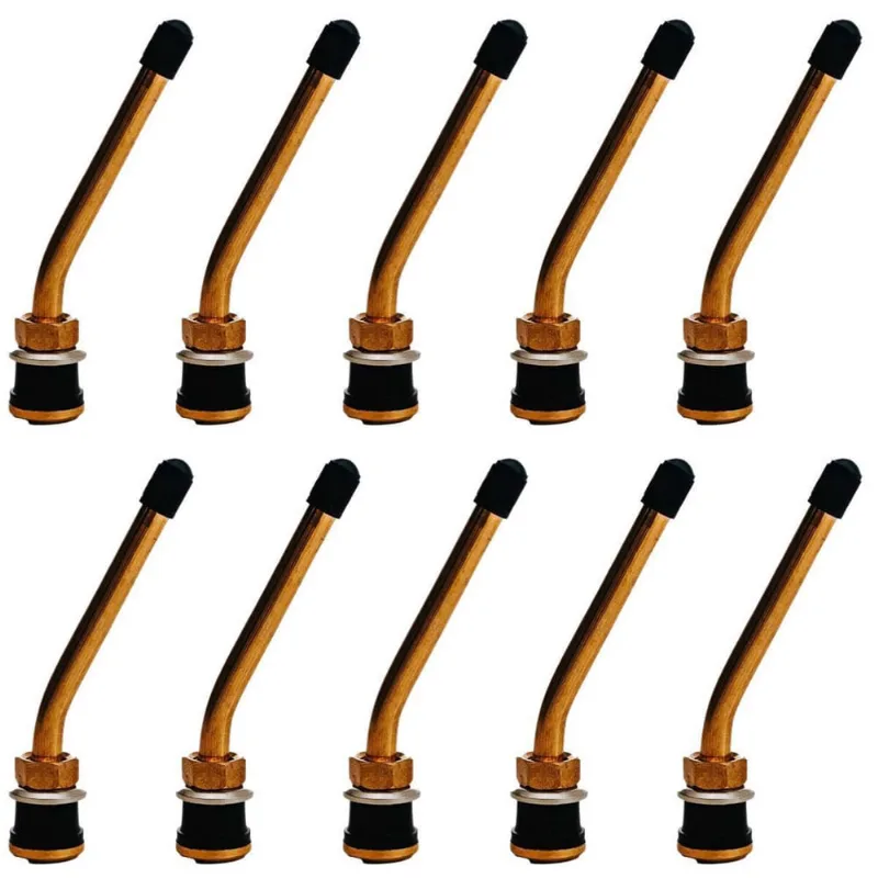 10 Unidades Válvula Para Pneu Sem Câmara Tr-572 Fiontar