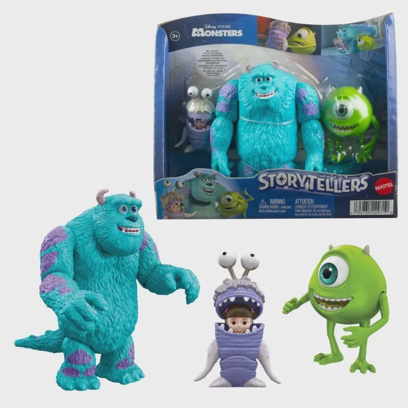 Conjunto - Bonecos Monstros sa Disney Pixar mattel
