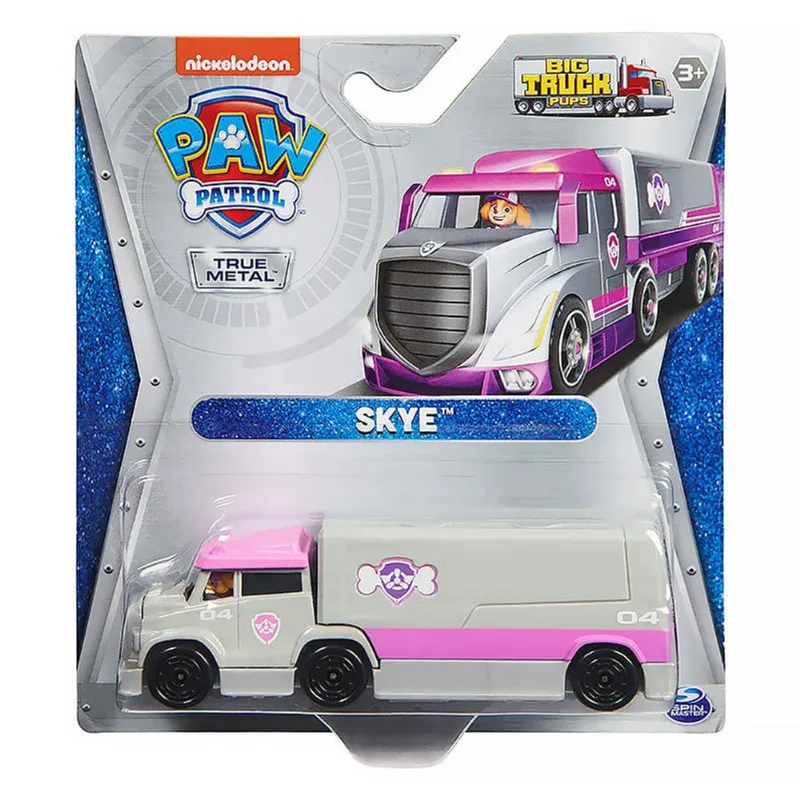 Carrinho - Patrulha Canina Metal - Sky SUNNY BRINQUEDOS