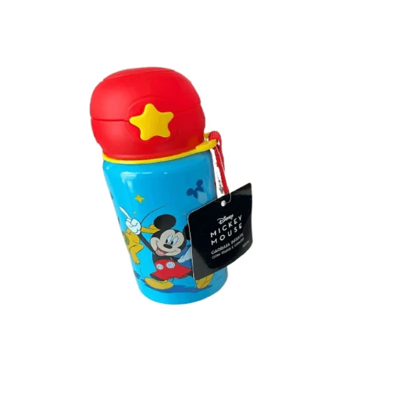 Garrafa com Canudo - Disney Mickey HONGYAO
