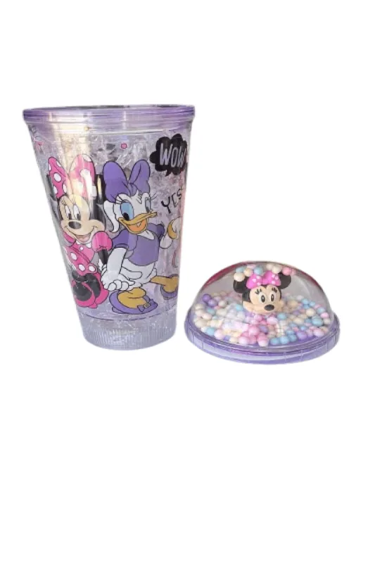 Copo Roxo com Luzes - Disney Minnie HONGYAO - disney