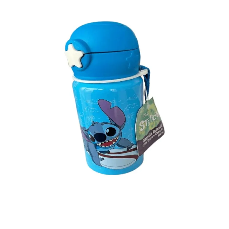Garrafa com Canudo - Disney Stitch Aloha HONGYAO