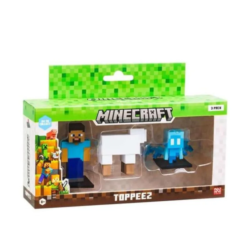 Boneco - Minecraft Steve,Ovelha,Allay MULTIKIDS