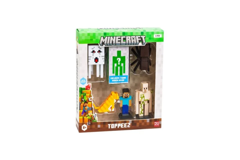 Boneco - Aranha,Gato,Steve,Golem,Ghastle MULTIKIDS - Minecraft