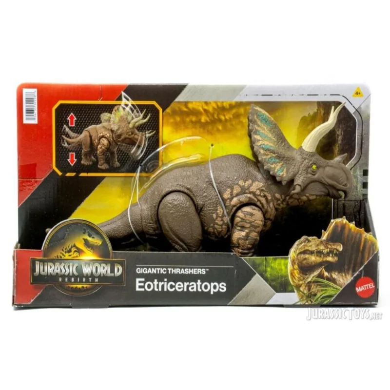 Boneco - Eotriceratops Jurassic World MATTEL