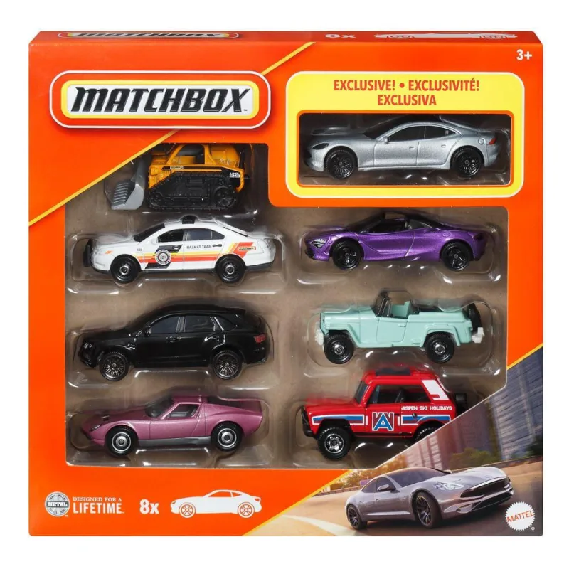 Carrinho - Matchbox Bentley Com 8 Carros MATTEL - Mattel
