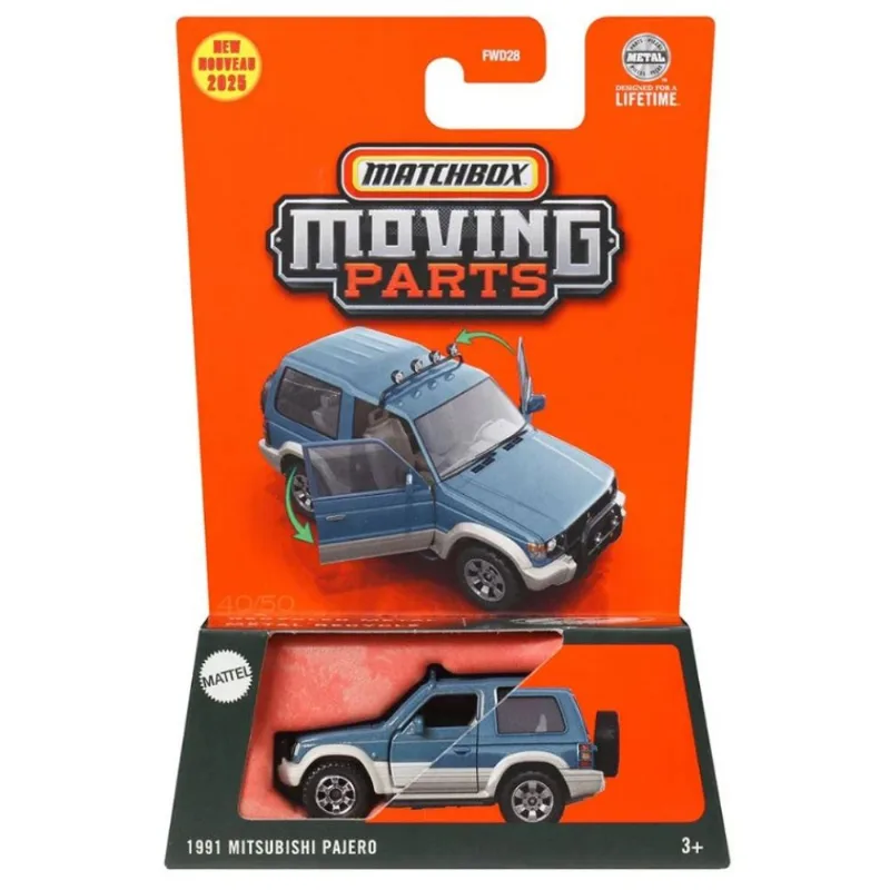 Carrinho - Mitsubishi Pajero 1991 Matchbox MATTEL - Mattel