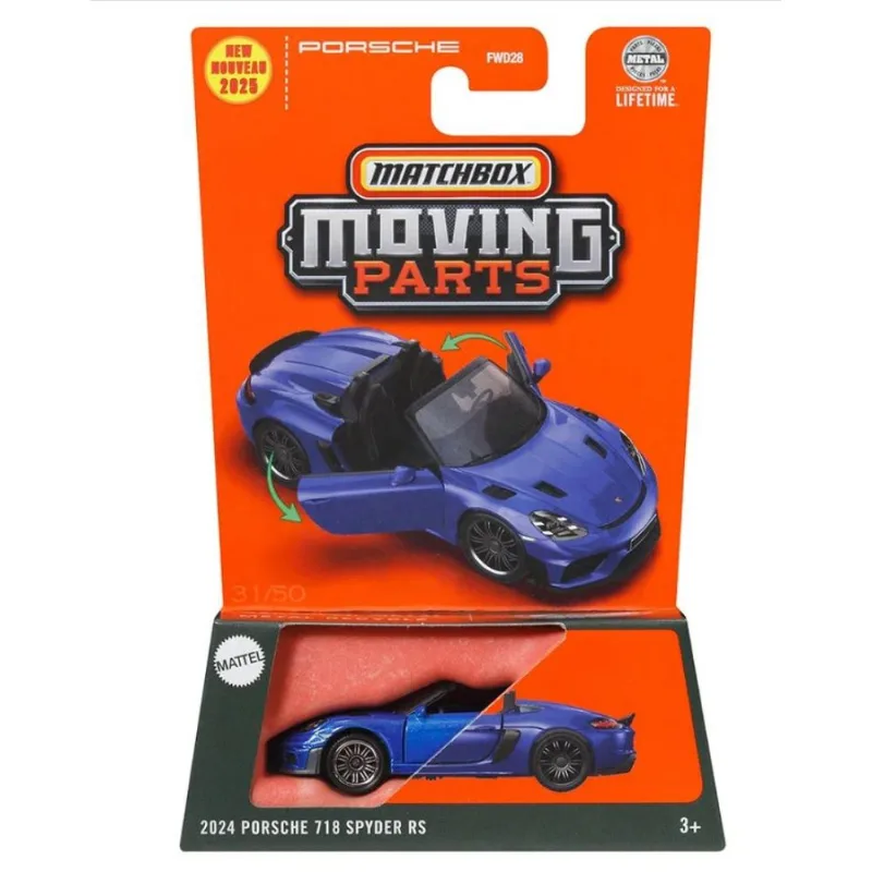 Carrinho - 2024 Porsche 718 Spyder RS MATTEL