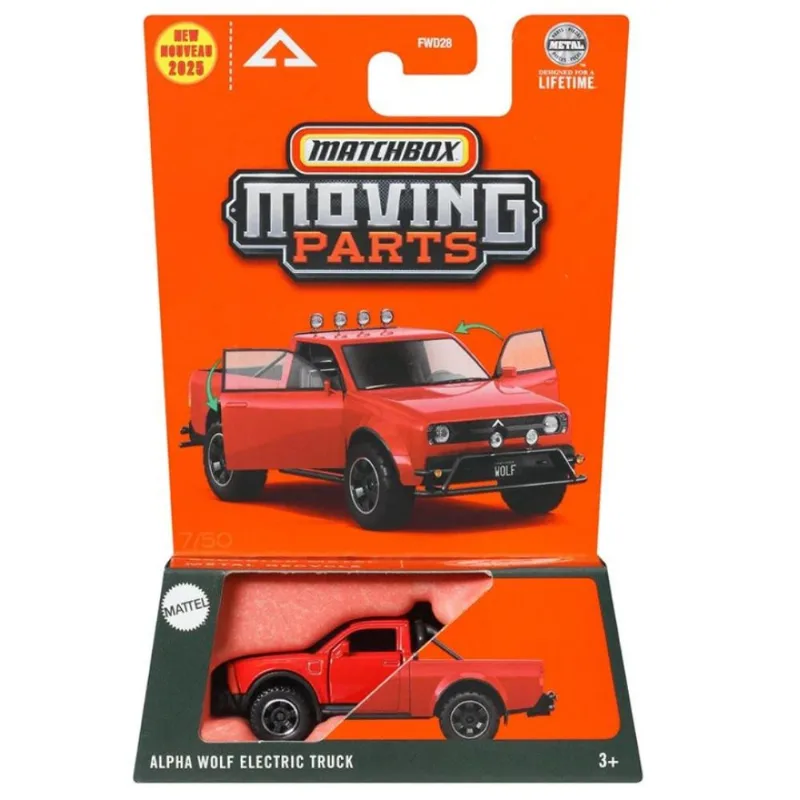 Carrinho - Alpha Wolf Eletric Truck MATTEL - Mattel