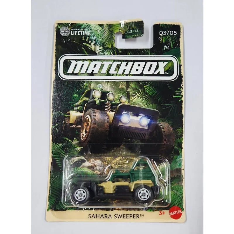 Carrinho - Sahara Sweeper Matchbox MATTEL - Mattel