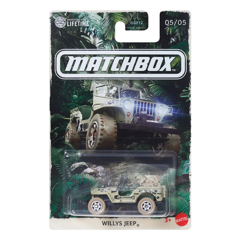 Carrinho - Willys Jeep Matchbox MATTEL - Mattel
