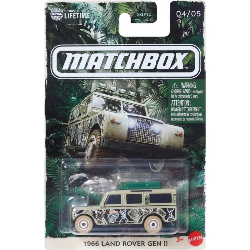 Carrinho - 1966 Land Rover Gen 11 Matchbox MATTEL
