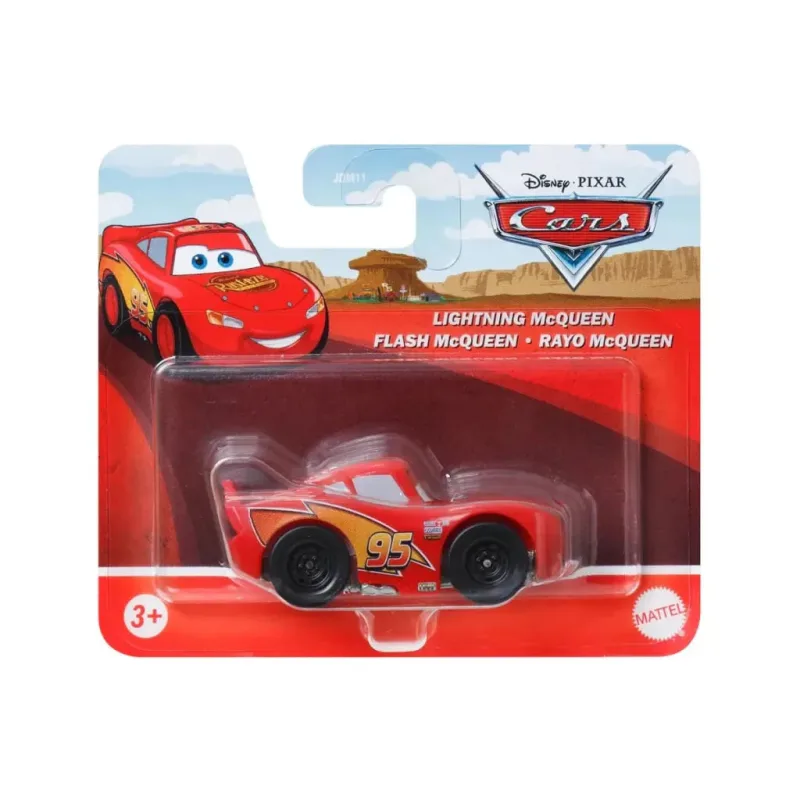 Carros da Disney e Pixar Veiculo Auto - Relampago McQueen - JDM11 MATTEL - DISNEY