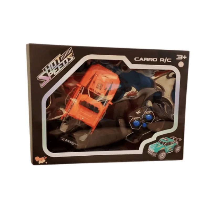 Carrinho de Controle Remoto - Hot Speed - Laranja - HONGYAO