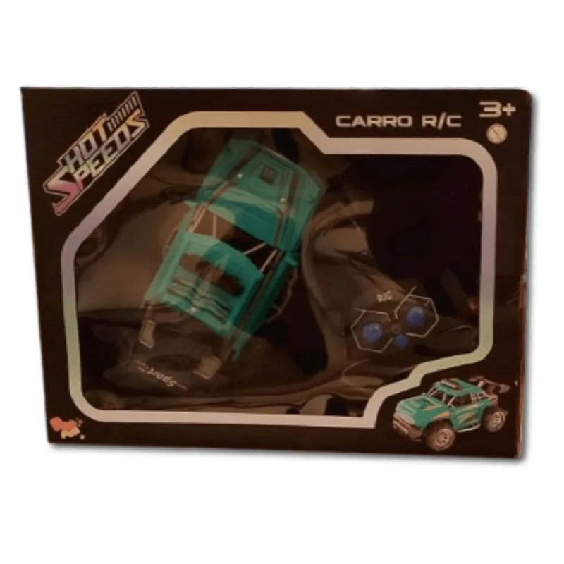 Carrinho de Controle Remoto - Hot Speed - Azul - HONGYAO