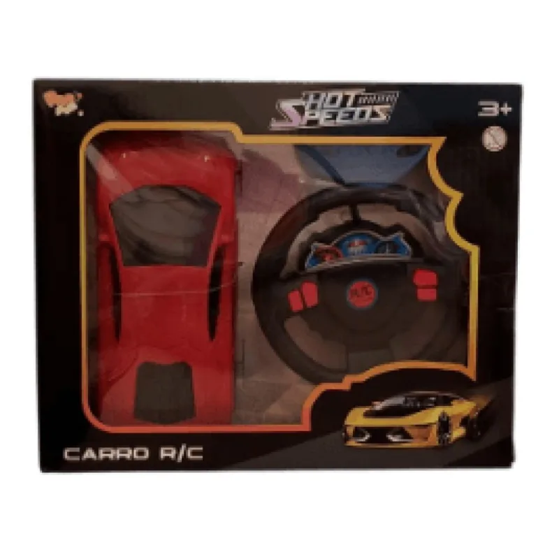 Carro de Controle Remoto - Hot Speeds - Vermelho - HONGYAO