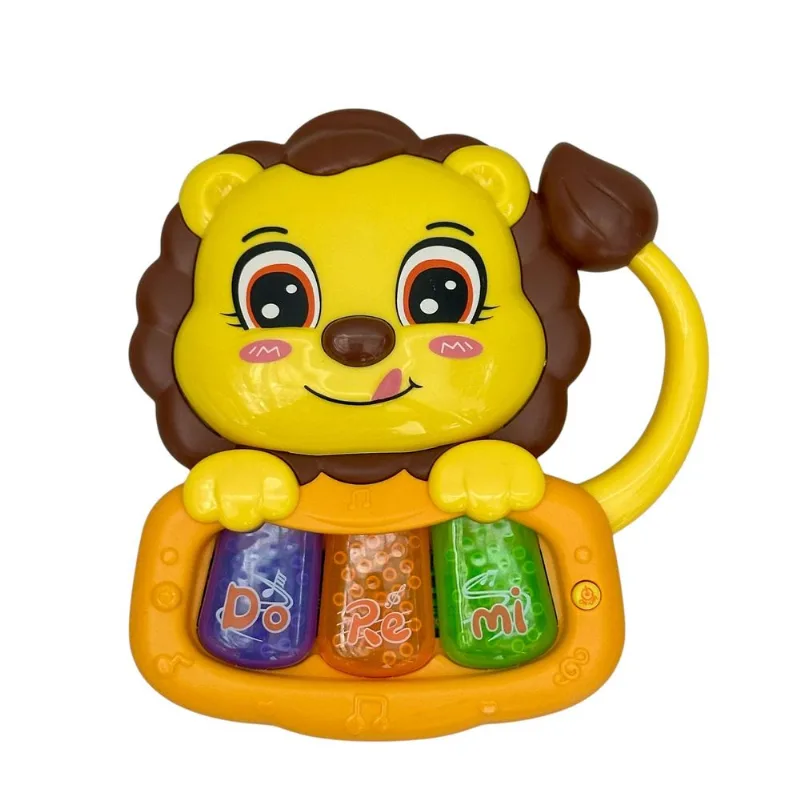 Bichinho Musical - Leao Amarelo - Interesse Musical HONGYAO