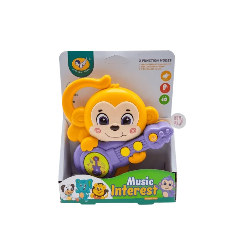 Bichinho Musical - Macaco Laranjado - Interesse Musical HONGYAO