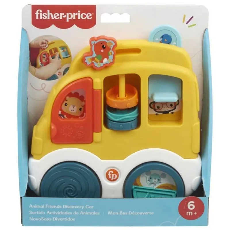 Carro de Atividades com Animais - Fisher-Price MATTEL