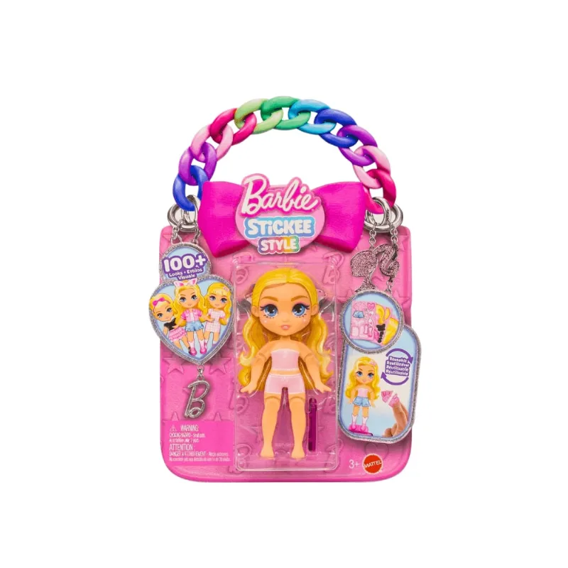 Boneca - Barbie - Malibu - Stickee Style MATTEL