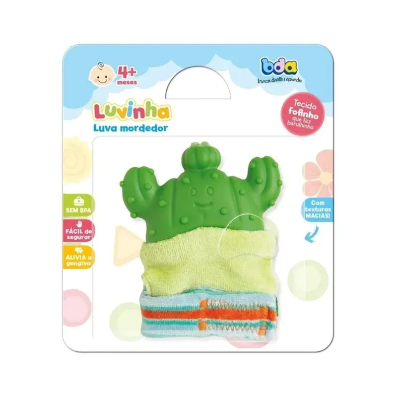 Luva Mordedor - Cacto Verde - TOYSTER