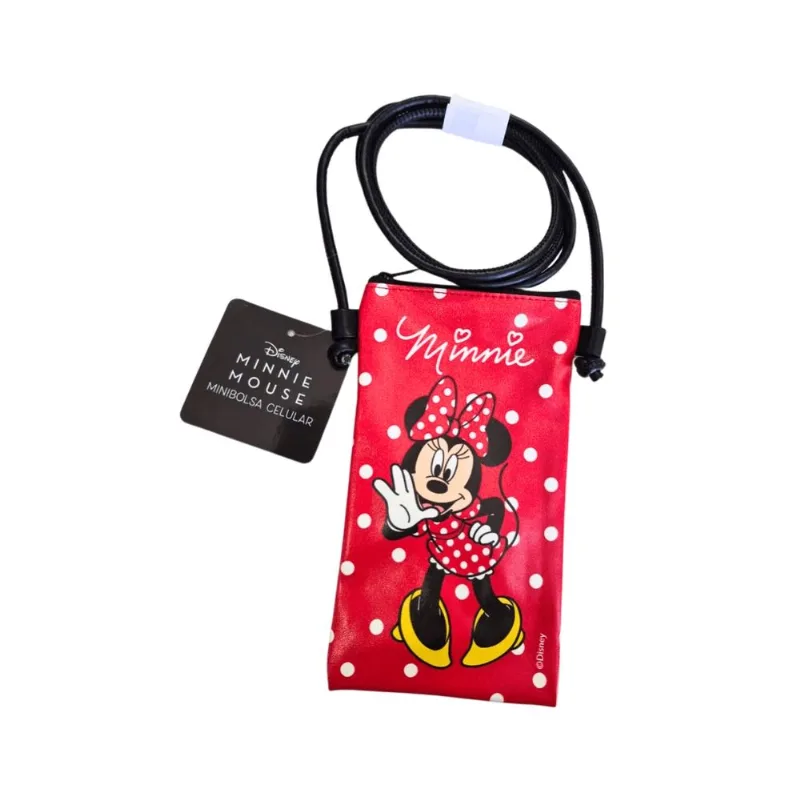 Bolsa - Tira Colo - Minnie Vermelha - TERRACO