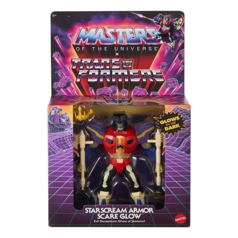 Boneco - Scare Glow Armadura StarsCream - MATTEL