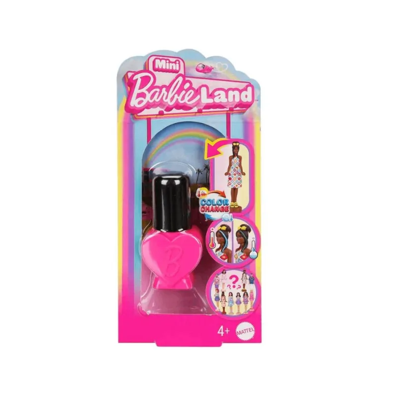 Boneca Barbie Fashionista Surpresa - Mini Barbieland Reveal Dolls - Rosa MATTEL