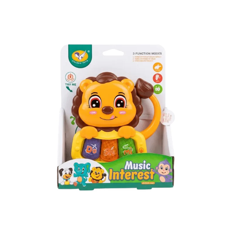Bichinho Musical - Leao Laranjado - Interesse Musical HONGYAO