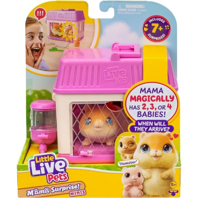 Bonecos - Little Live Pets - Mama Surprise - Hamster - START