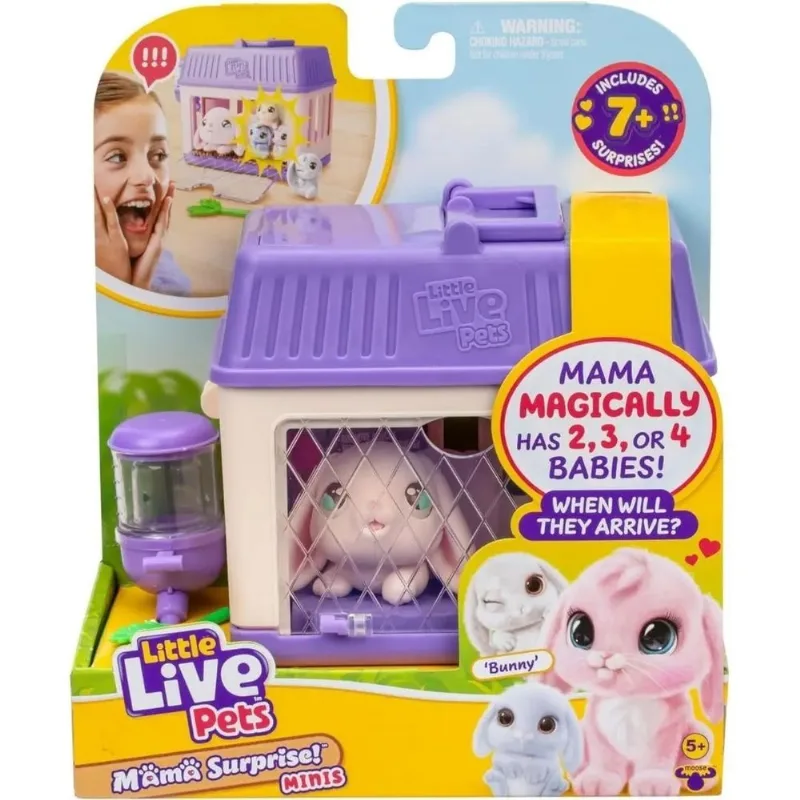 Bonecos - Little Live Pets - Mama Surprise - Bunny - START