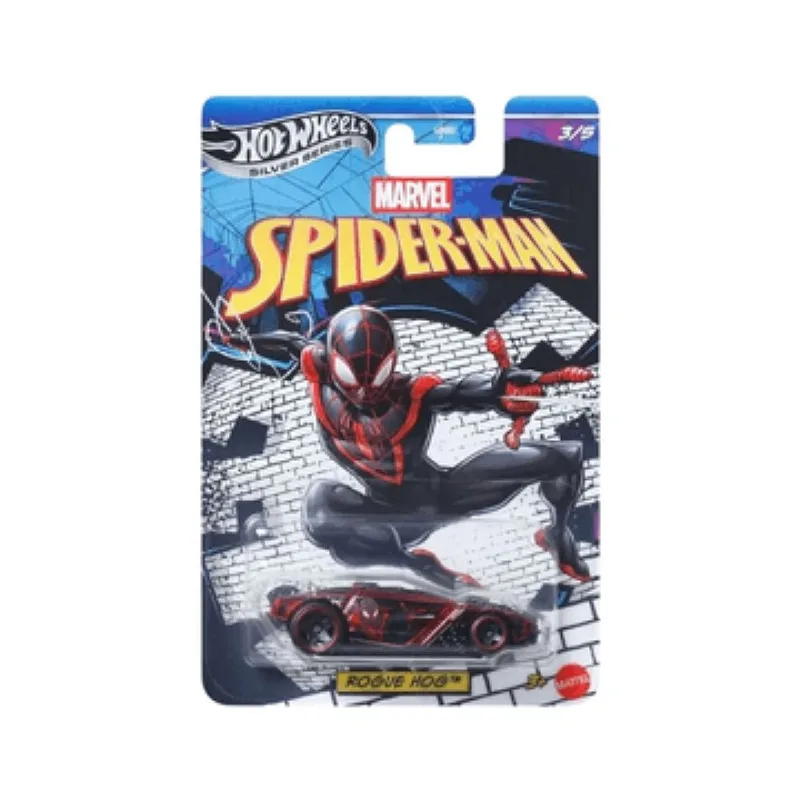 Carrinho Hot Wheels - Spider Man - Rogue Hog - MATTEL