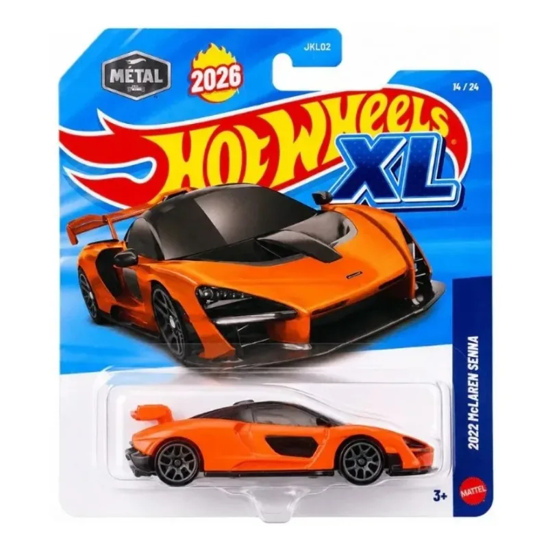 Carrinho - Hot Wheels XL - McLaren Senna 2022 - MATTEL
