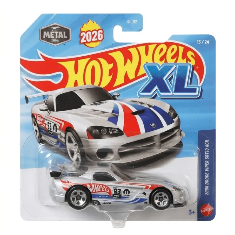 Carrinho - Hot Wheels XL - 2008 Dodge Viper SRT10 ACR -0 MATTEL