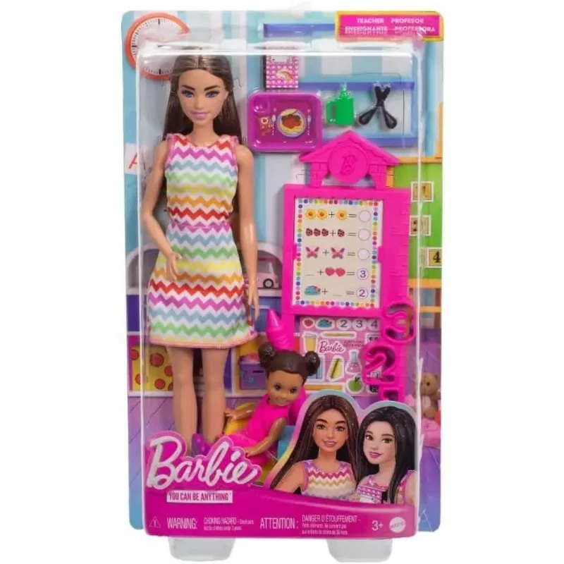 Boneca - Barbie Profissoes - Professora Morena - MATTEL