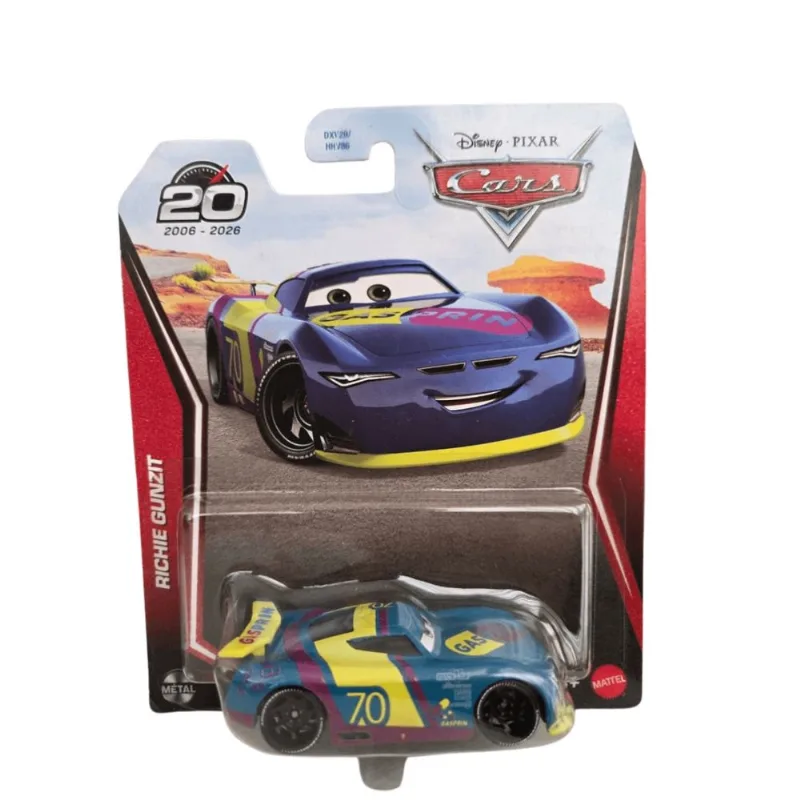 Carrinho - Disney Pixar Cars - Richie Gunzit - MATTEL