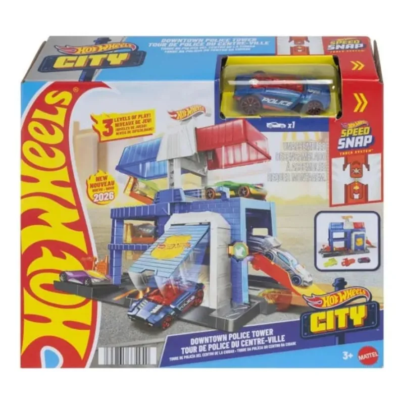 Pista - Hot Wheels - Torre De Policia - MATTEL