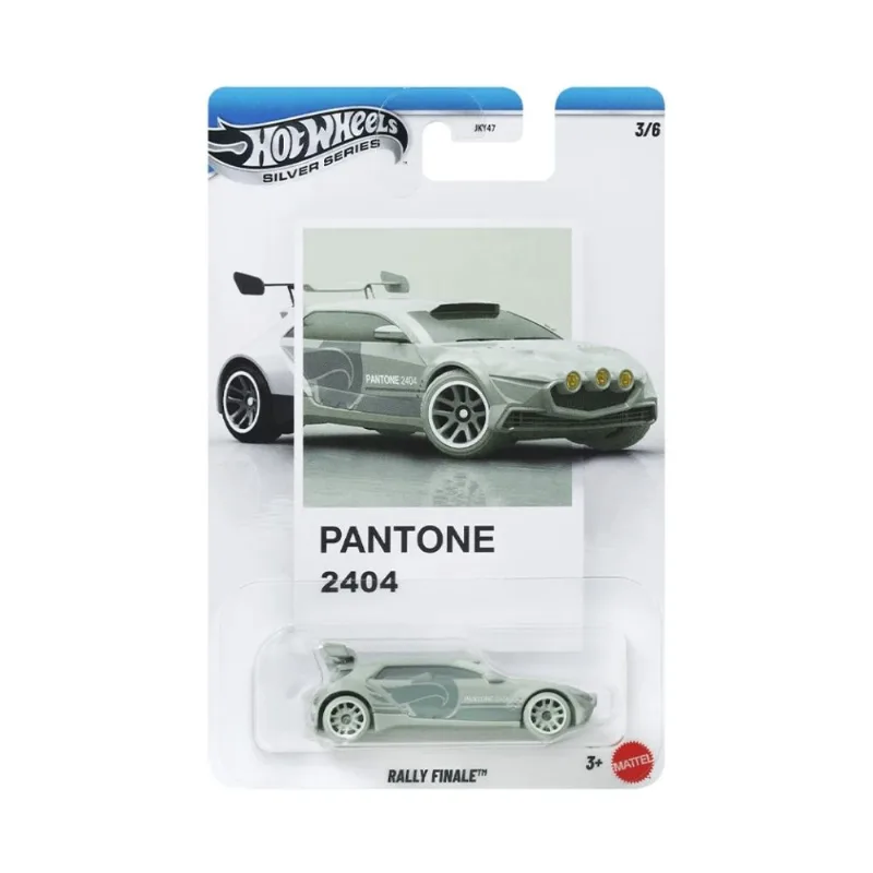 Carrinho - Hot Wheels - Silver Series - Pantone 2404 - Rally Finale - MATTEL