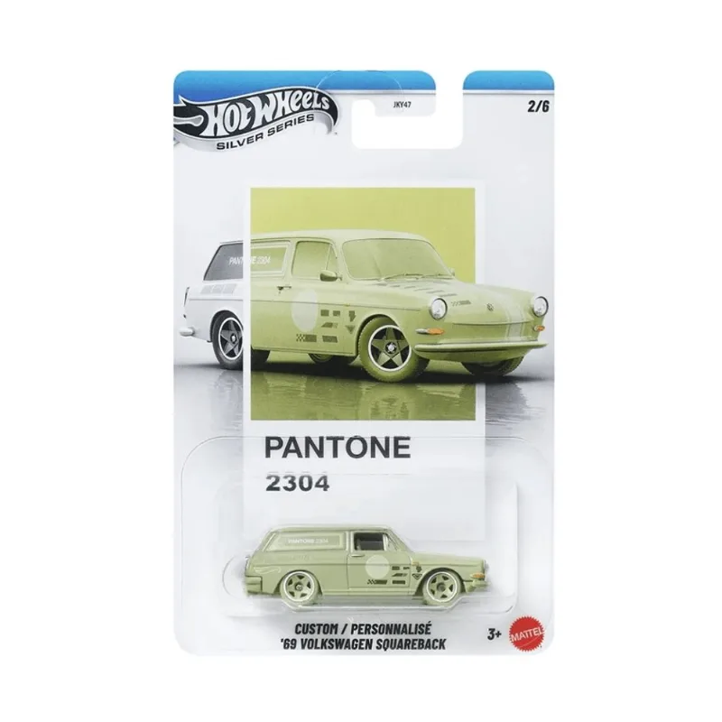 Carrinho - Hot Wheels - Silver Series - Pantone 2304 - Volkswagen - MATTEL