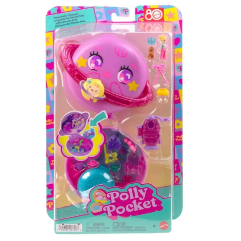Boneca - Polly Pocket - Compacto Do Planeta Polly - MATTEL